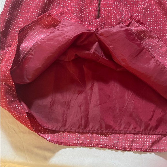 Merona Red and Gray Sleeveless Dress - Picture 8 of 16